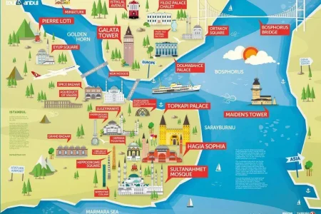 Free Places to Visit in Istanbul 2025 – Updated Map Guide